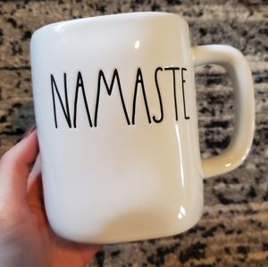 Rae Dunn NAMASTE mug
